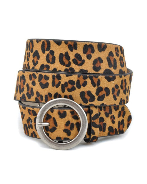 Leopard Print Leather Belt-belt-Anzell Accesories-Small-Leopard-Silver-Inspired Wings Fashion