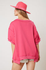 Yeehaw French Terry Top-Shirts & Tops-Fantastic Fawn-Small-Inspired Wings Fashion