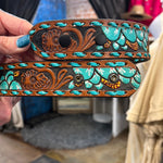 Leather Hat Bands-Hat Band-Rare Bird-Cactus Blossom-Inspired Wings Fashion