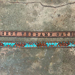 Leather Hat Bands-Hat Band-Rare Bird-Cactus Blossom-Inspired Wings Fashion