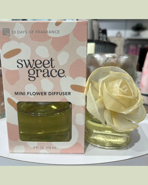 Sweet Grace Mini Flower Diffuser-Accessories-Bridgewater Candle Company-Inspired Wings Fashion