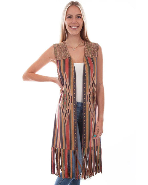 Serape Vest-Vest-Scully-XS-Inspired Wings Fashion