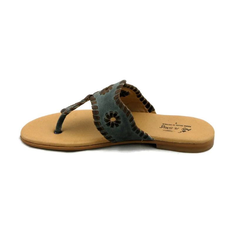 Brooke Sandal-Sandal-Agave Sky-Blue/Tan-6-Inspired Wings Fashion