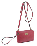 Tina Bag-Bag and Purses-Liz Soto Handbags-Burgundy-Inspired Wings Fashion