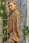 Floral Cardigan-Cardigans-Pol Clothing-Mocha-Small-Inspired Wings Fashion