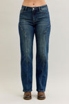Western Seam Jeans-Jeans-Judy Blue-Denim-25-Inspired Wings Fashion