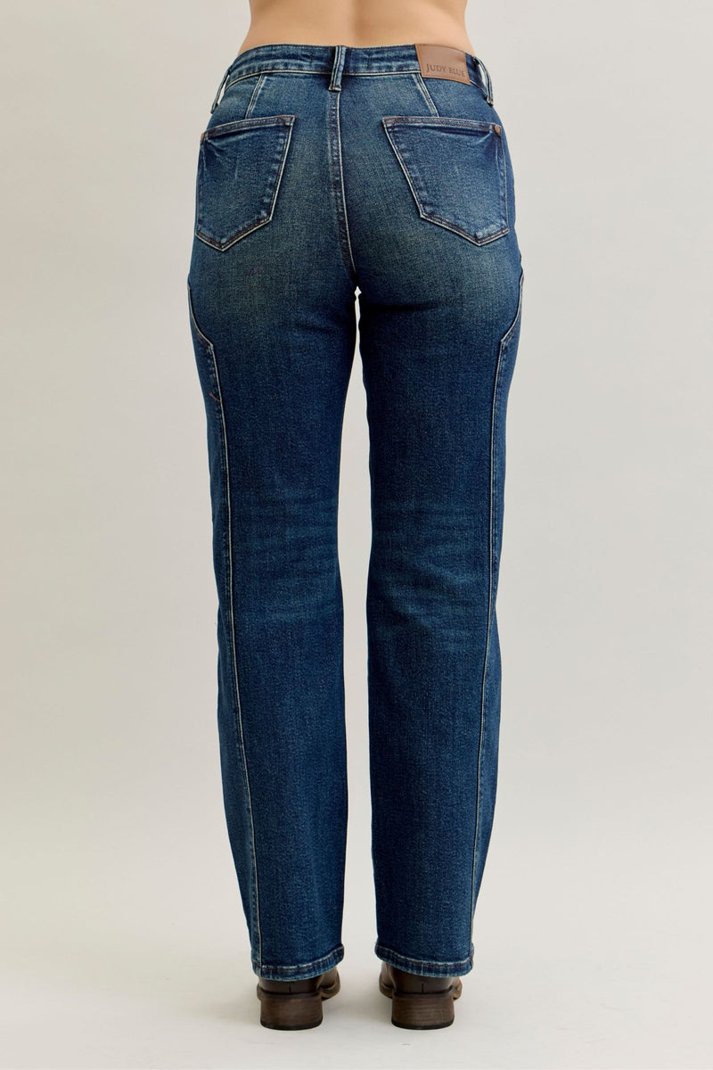 Western Seam Jeans-Jeans-Judy Blue-Denim-25-Inspired Wings Fashion