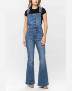 HW Control Top Overall Flare-overalls-Judy Blue-Small-Inspired Wings Fashion