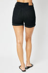 HW Tummy Control Shorts-shorts-Judy Blue-Small-Black-Inspired Wings Fashion