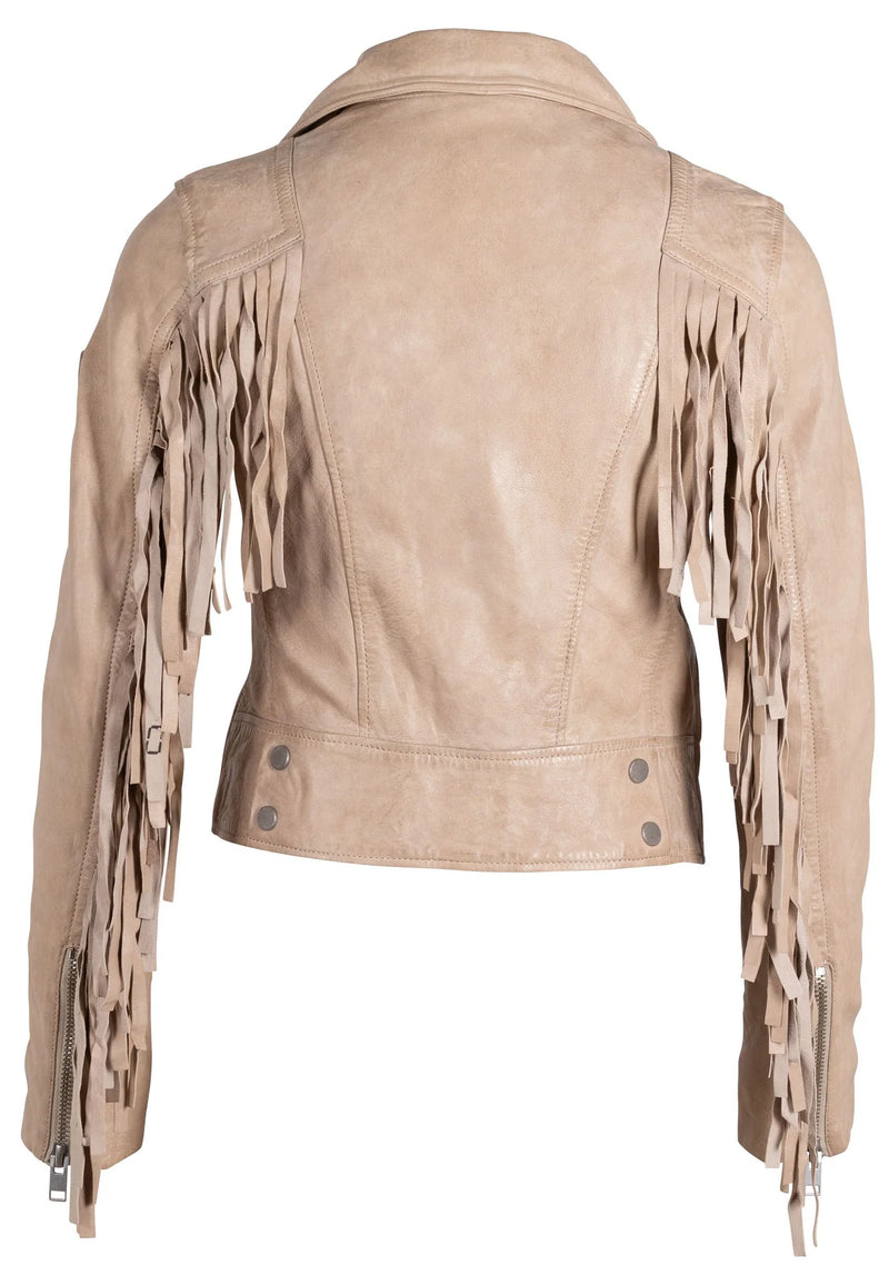 Zoe Jacket-Coats & Jackets-Mauritius-Beige-5/6-Inspired Wings Fashion