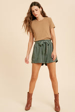 Basic Ribbed Tee-Tops-Wishlist-Small-Camel-Inspired Wings Fashion