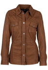 Melodee Jacket-Coats & Jackets-Mauritius-Cognac-5/6-Inspired Wings Fashion