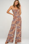 Havana Bar Back Flare Romper-Jumpsuits & Rompers-Lovely Day-Small-Rust-Inspired Wings Fashion