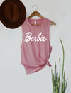 Barbie Tank-tank top-Pink Nabi-Small-Mauve-Inspired Wings Fashion