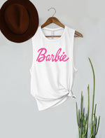 Barbie Tank-tank top-Pink Nabi-Small-White-Inspired Wings Fashion