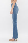 High Rise Bootcut Jeans-Jeans-MICA Denim-Medium-24-Inspired Wings Fashion