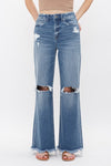 Super Stretch High Rise Wide Leg-Jeans-MICA Denim-24-Inspired Wings Fashion