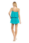 Strappy Pleated Romper-Romper-Naked Zebra-Small-Amethyst-Inspired Wings Fashion