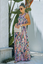 Floral Maxi Dress-Dresses-Lavender J-Small-Inspired Wings Fashion