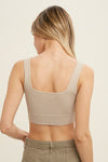 Square Neck Bralette-Bralettes-Wishlist-Small-Champagne-Inspired Wings Fashion