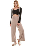 Suspender Style Jumpsuit-Jumpsuit-Loving People-Small-Light Mocha-Inspired Wings Fashion