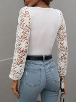 Long Sleeve Round Neck Sweater-Shirts & Tops-Annva U.S.A.-Small-Black-Inspired Wings Fashion