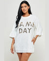 GAME DAY Sequins Dress-Dresses-Fancy Dream-One Size-White-Inspired Wings Fashion
