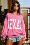 Texas Graphic Sweatshirt-Shirts & Tops-Bucketlist-Small-Watermelon-Inspired Wings Fashion