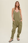 Knit Jumpsuit-Jumpsuit-Wishlist-Small-Olive-Inspired Wings Fashion