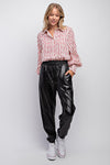 Faux Leather Jogger Pants-joggers-LLove-Small-Black-Inspired Wings Fashion