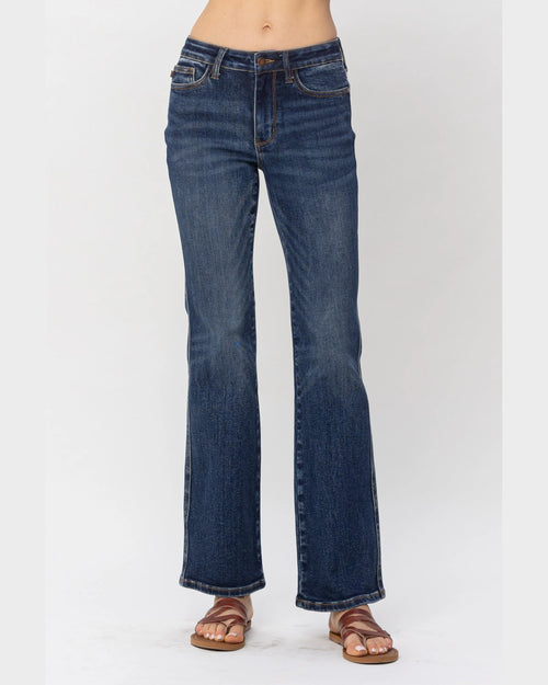 Vintage Wash Jeans-Jeans-Judy Blue-1 (25)-Dark Wash-Inspired Wings Fashion