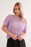 Claire Sweater-Sweaters-Aaron & Amber-Small-Lavender-Inspired Wings Fashion