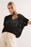 Claire Sweater-Sweaters-Aaron & Amber-Small-Black-Inspired Wings Fashion