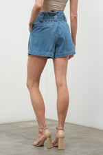 Hudson Shorts-shorts-Aaron & Amber-Small-Denim-Inspired Wings Fashion