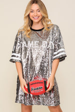 Game Day Sequin Top-Tops-Timing-Small-Silver-Inspired Wings Fashion