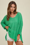 Knit Sweater-Sweaters-Wishlist-SM-Kelly Green-Inspired Wings Fashion