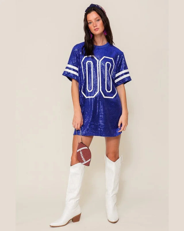 00 Game Day Sequin Top-Tops-Timing-Small-Royal Blue-Inspired Wings Fashion