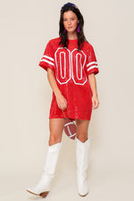 00 Game Day Sequin Top-Tops-Timing-Small-Red-Inspired Wings Fashion
