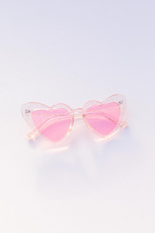 Barbie Glitter Heart Sunglasses-sunglasses-Space 46-Inspired Wings Fashion
