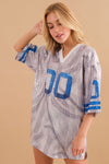 Classic Football Jersey Top-Tops-Blue B-Small-Grey/Blue-Inspired Wings Fashion