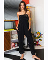 Strapless Jogger Jumpsuit-Jumpsuit-Bucketlist-Small-Black-Inspired Wings Fashion