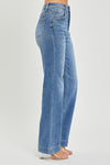 High Rise Straight Jeans-Jeans-Risen Jeans-Medium-1-Inspired Wings Fashion