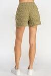 Quilted Shorts-Shorts-See and Be Seen-Olive-Small-Inspired Wings Fashion