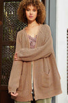 Chenille Cardigan Sweater-Cardigans-POL-Small-Inspired Wings Fashion
