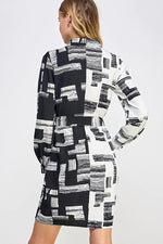 Printed Shirt Dress-Dresses-Fashion District-Small-Inspired Wings Fashion