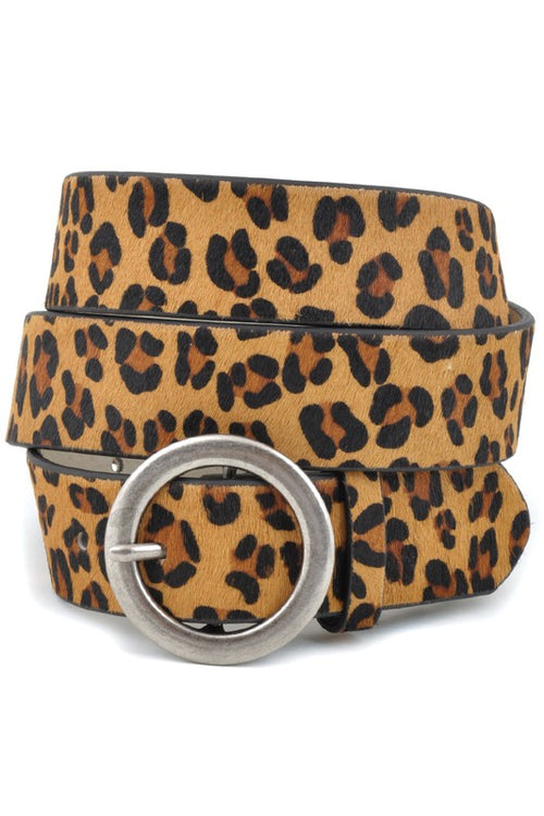 Leopard Print Leather Belt-belt-Anzell Accesories-Small-Leopard-Silver-Inspired Wings Fashion