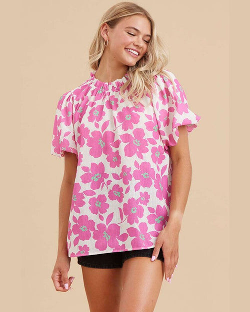 Flower Power Top-Tops-Jodifl-Small-Pink-Inspired Wings Fashion