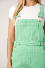 Washed Denim Overalls-overalls-Peach Love California-Small-Green Apple-Inspired Wings Fashion