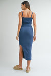 Bodycon Cut Out Dress-Dresses-Mable-Navy-Small-Inspired Wings Fashion
