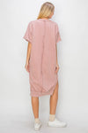 Mineral Wash Dress-Dresses-J Her-Small-Light Mauve-Inspired Wings Fashion